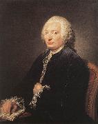 GREUZE, Jean-Baptiste Portrait of George Gougenot de Croissy dfg oil painting on canvas